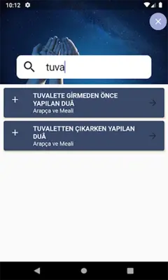 Günlük Dualar ve Zikirler android App screenshot 4