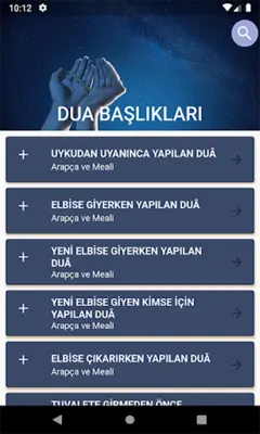 Günlük Dualar ve Zikirler android App screenshot 5