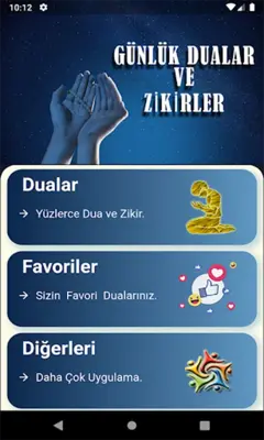 Günlük Dualar ve Zikirler android App screenshot 6